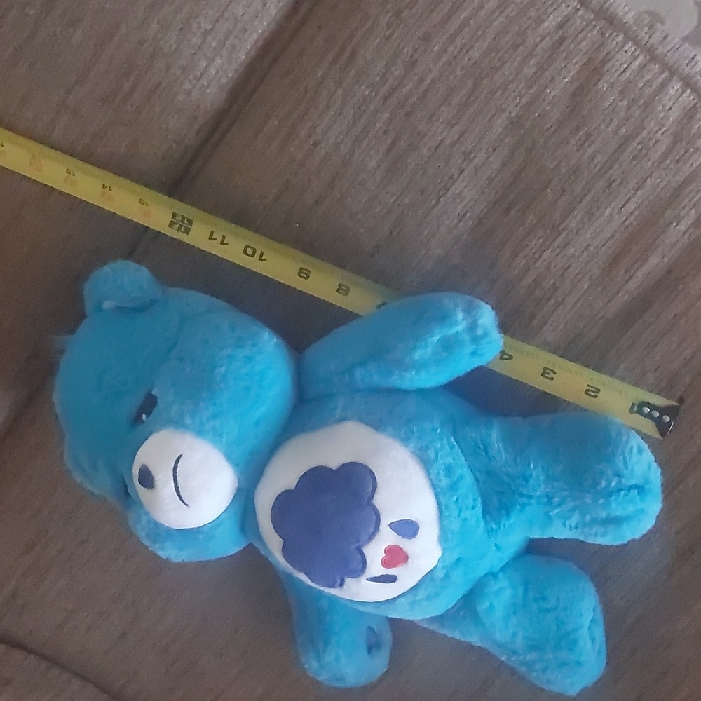 2020 Basic Fun Carebears Grumpy Bear Plush 13" - Picture 11 of 16